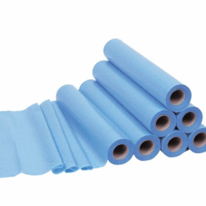 Draps d'examen gaufré plastifié bleu 50 x 40 cm / Réf. DRAP000