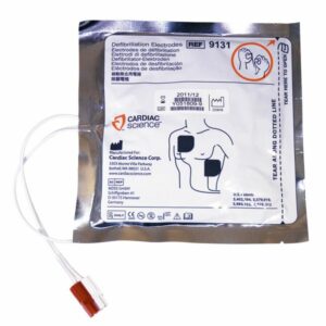 ÉLECTRODES ADULTE POUR POWERHEART G3 CARDIAC SCIENCE