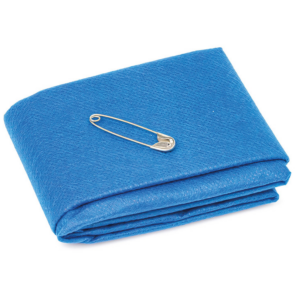 écharpe triangulaire bleue detectaplast