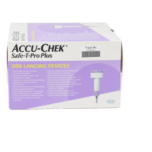 ACCU-CHEK® Safe T Pro Plus Usage unique (200 pièces)