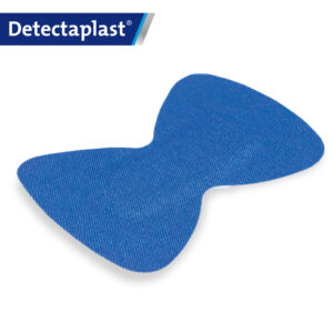 Pansements tissés bleus détectables PAPILLON