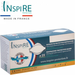 Masques de protection respiratoire – Pliable – FFP2 NR / FFP3 NR